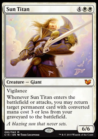 Sun Titan (Commander 2015) Light Play