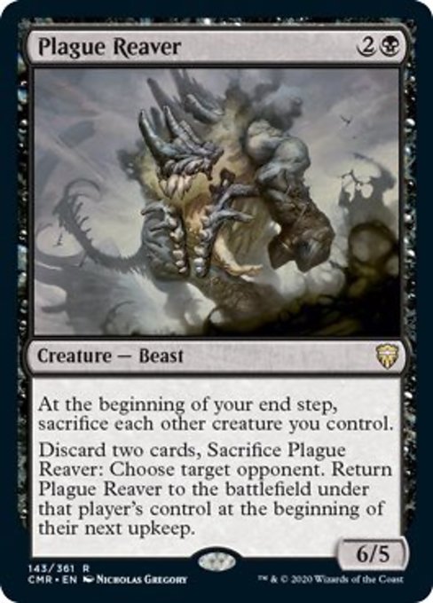 Plague Reaver (Commander Legends) Light Play