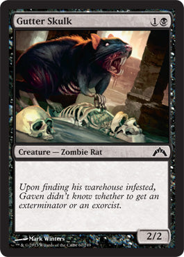 Gutter Skulk (Gatecrash) Light Play Foil