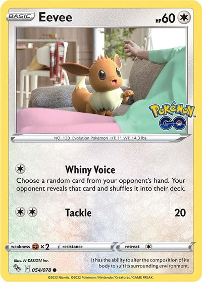 Eevee (Pokemon GO) Near Mint