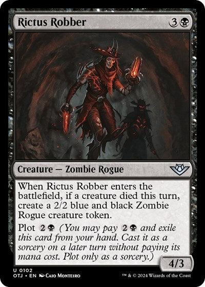 Rictus Robber (Outlaws of Thunder Junction) Light Play Foil