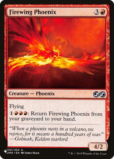 Firewing Phoenix (The List) Near Mint