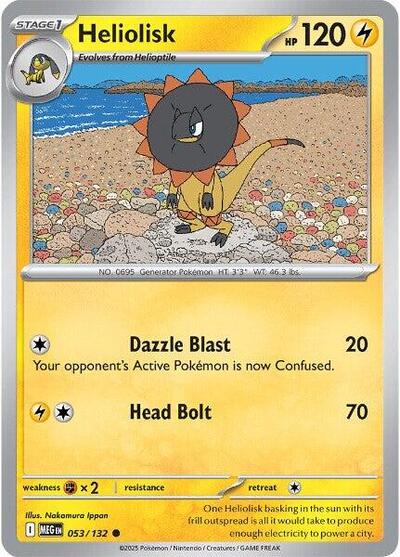 Heliolisk (ME01: Mega Evolution) Near Mint