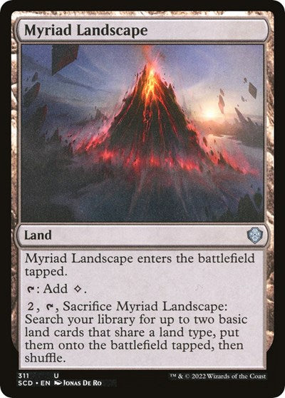 Myriad Landscape (Commander 2022 Starter Decks) Near Mint