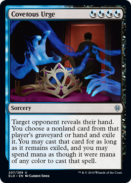 Covetous Urge (Throne of Eldraine) Light Play Foil