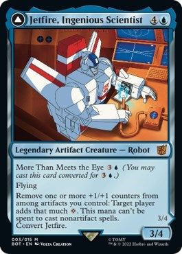 Jetfire, Ingenious Scientist (Universes Beyond: Transformers) Light Play