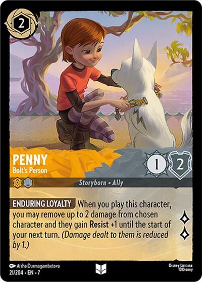 Penny - Bolt's Person (Archazia's Island) Near Mint