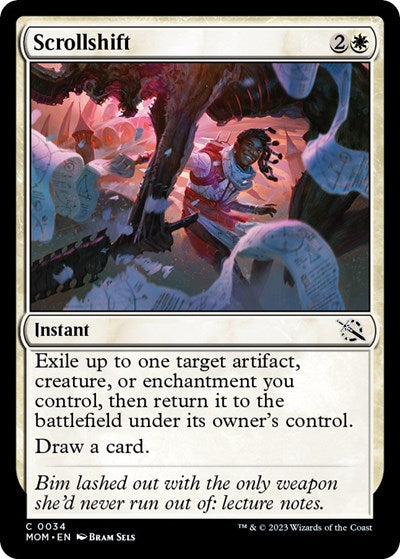 Scrollshift (March of the Machine) Light Play Foil