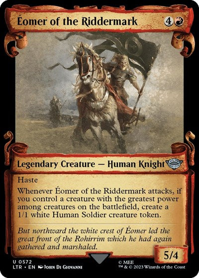Eomer of the Riddermark (Showcase Scrolls) (Universes Beyond: The Lord of the Rings: Tales of Middle-earth) Light Play