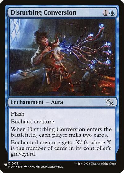 Disturbing Conversion (The List) Near Mint