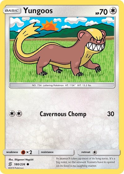 Yungoos (SM - Unified Minds) Near Mint Reverse Holofoil