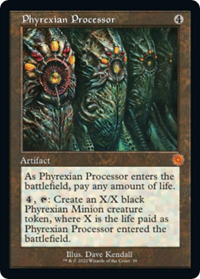 Phyrexian Processor (The Brothers' War: Retro Frame Artifacts) Light Play