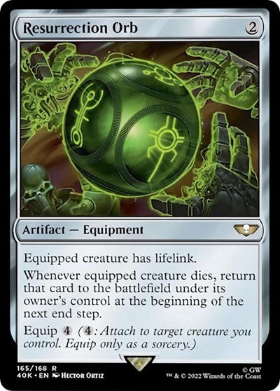 Resurrection Orb (Universes Beyond: Warhammer 40K) Near Mint