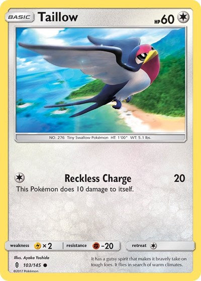 Taillow (SM - Guardians Rising) Near Mint