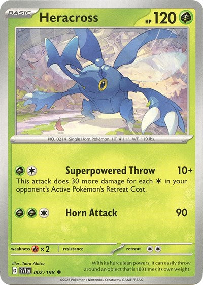 Heracross (Scarlet and Violet: Base Set) Near Mint