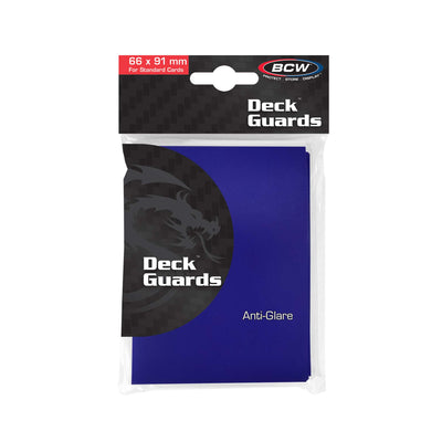 BCW Deck Guard - Double Matte - Blue (50 ct)