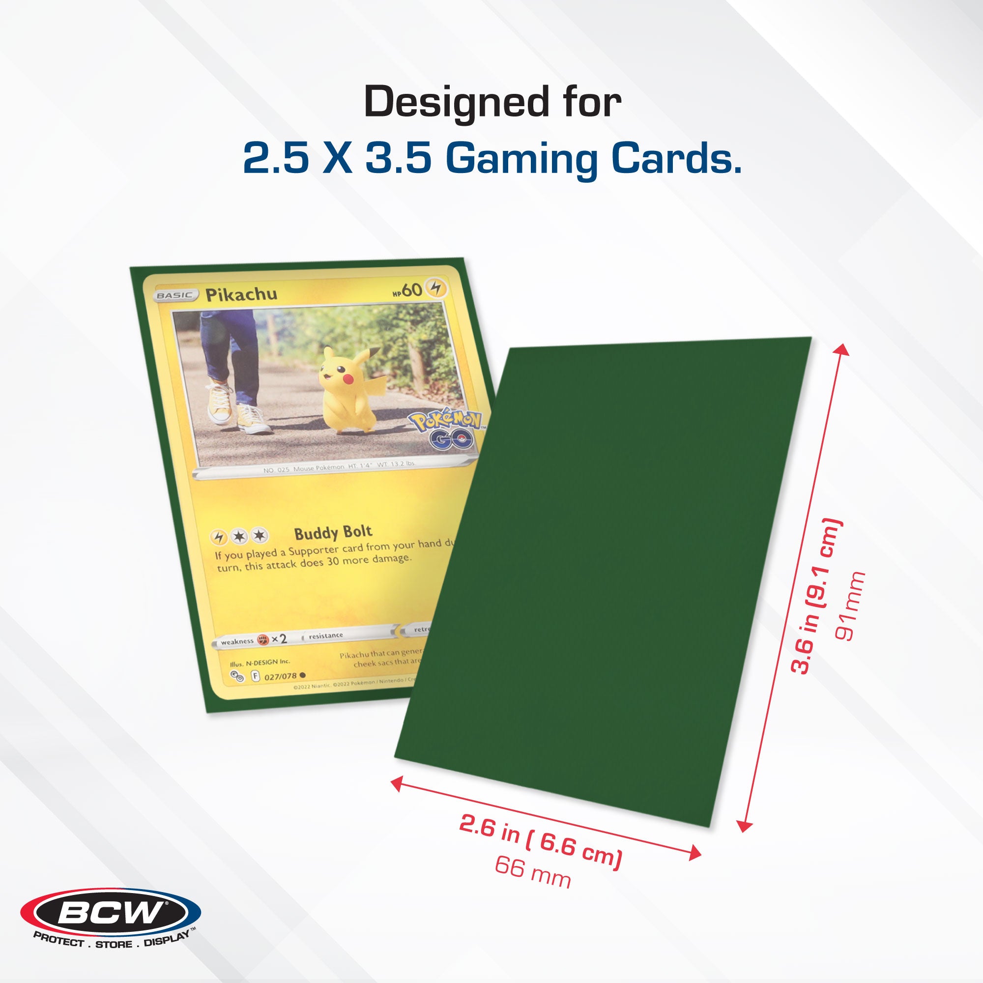 BCW Deck Guard - Double Matte - Green (50 ct)