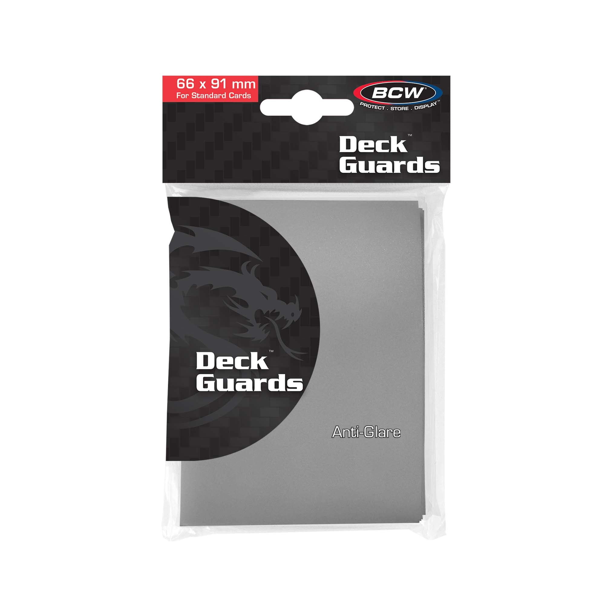 BCW Deck Guard - Double Matte - Gray (50 ct)