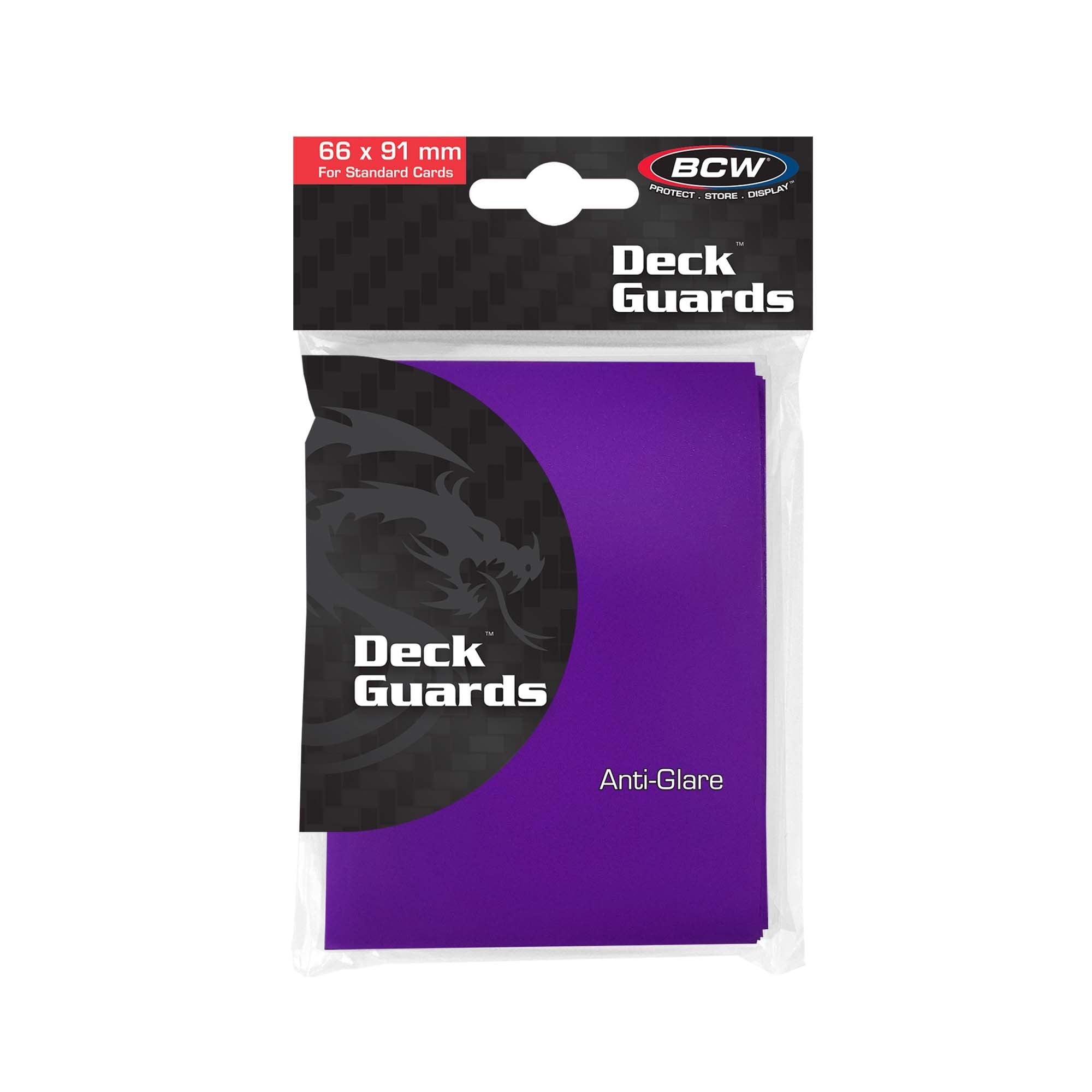 BCW Deck Guard - Double Matte - Purple (50 ct)