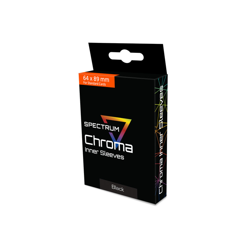BCW Chroma Inner Sleeves – Black (100 Count)
