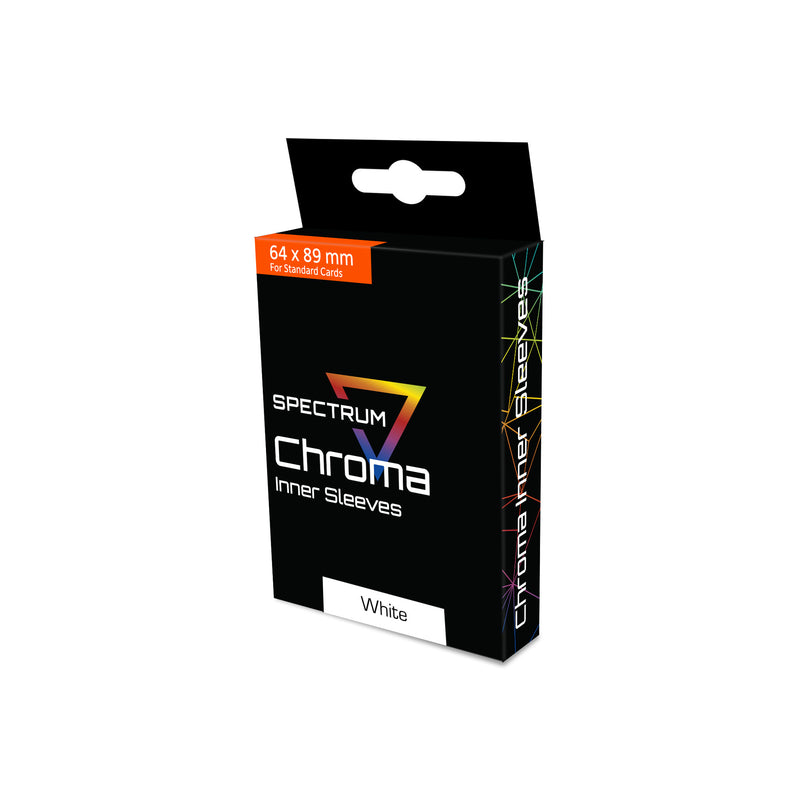 BCW Chroma Inner Sleeves – White (100 Count)