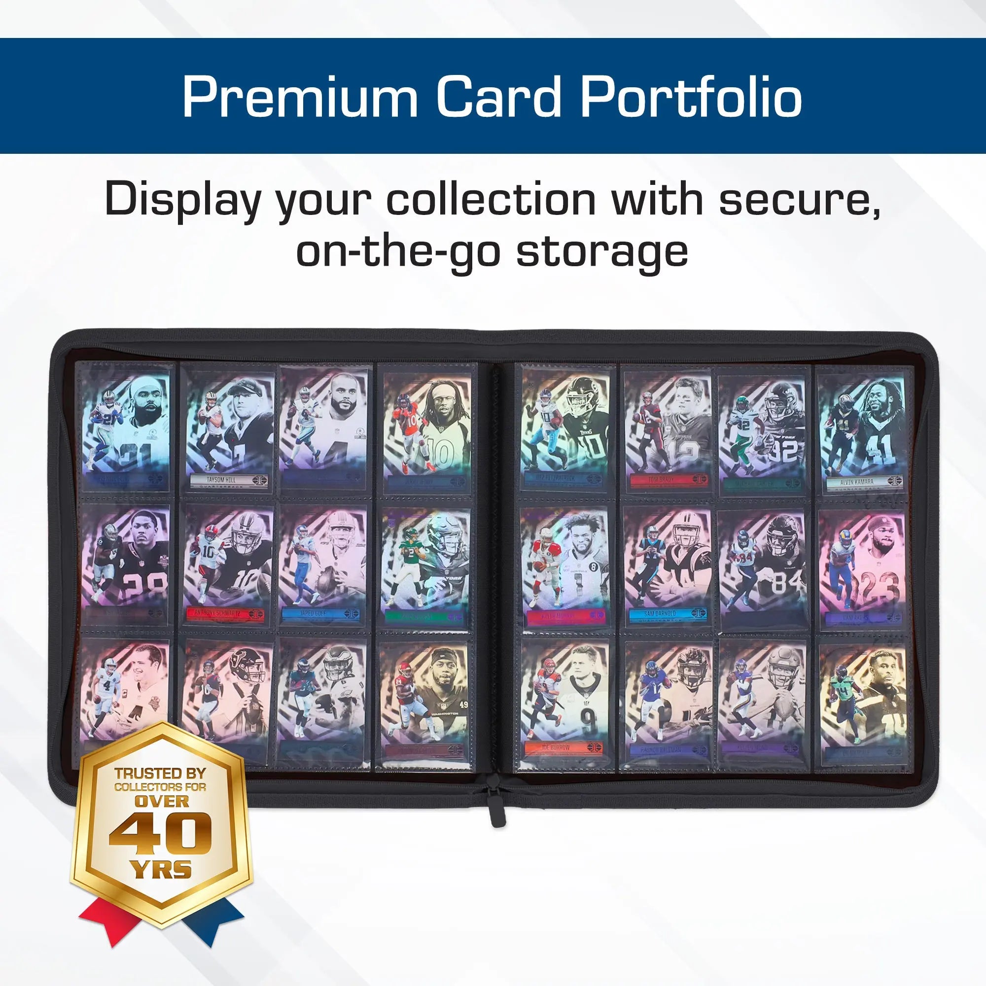Z-Folio 12-Pocket LX Album - Black - K&N Gaming LLC