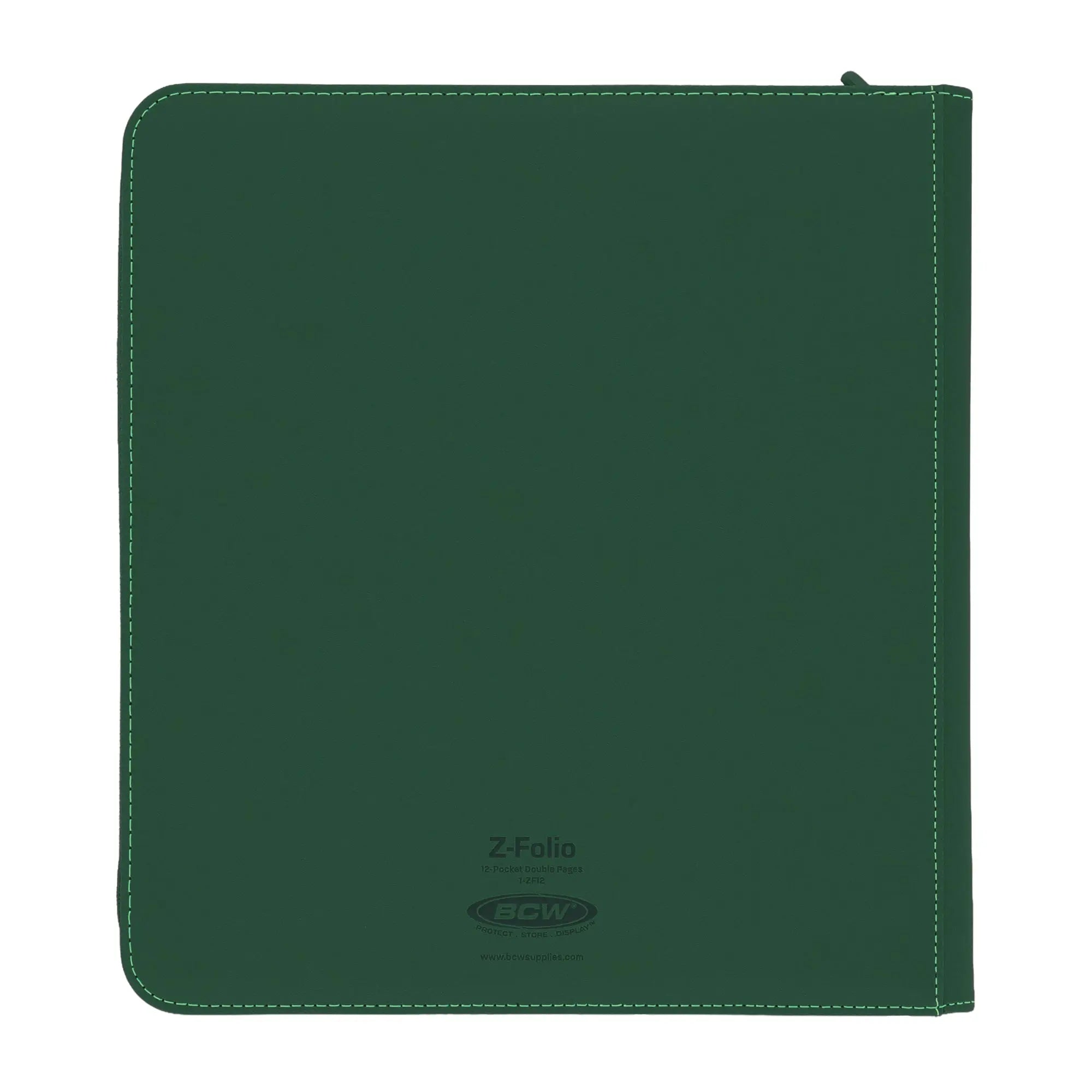 Z-Folio 12-Pocket LX Album - Green - K&N Gaming LLC