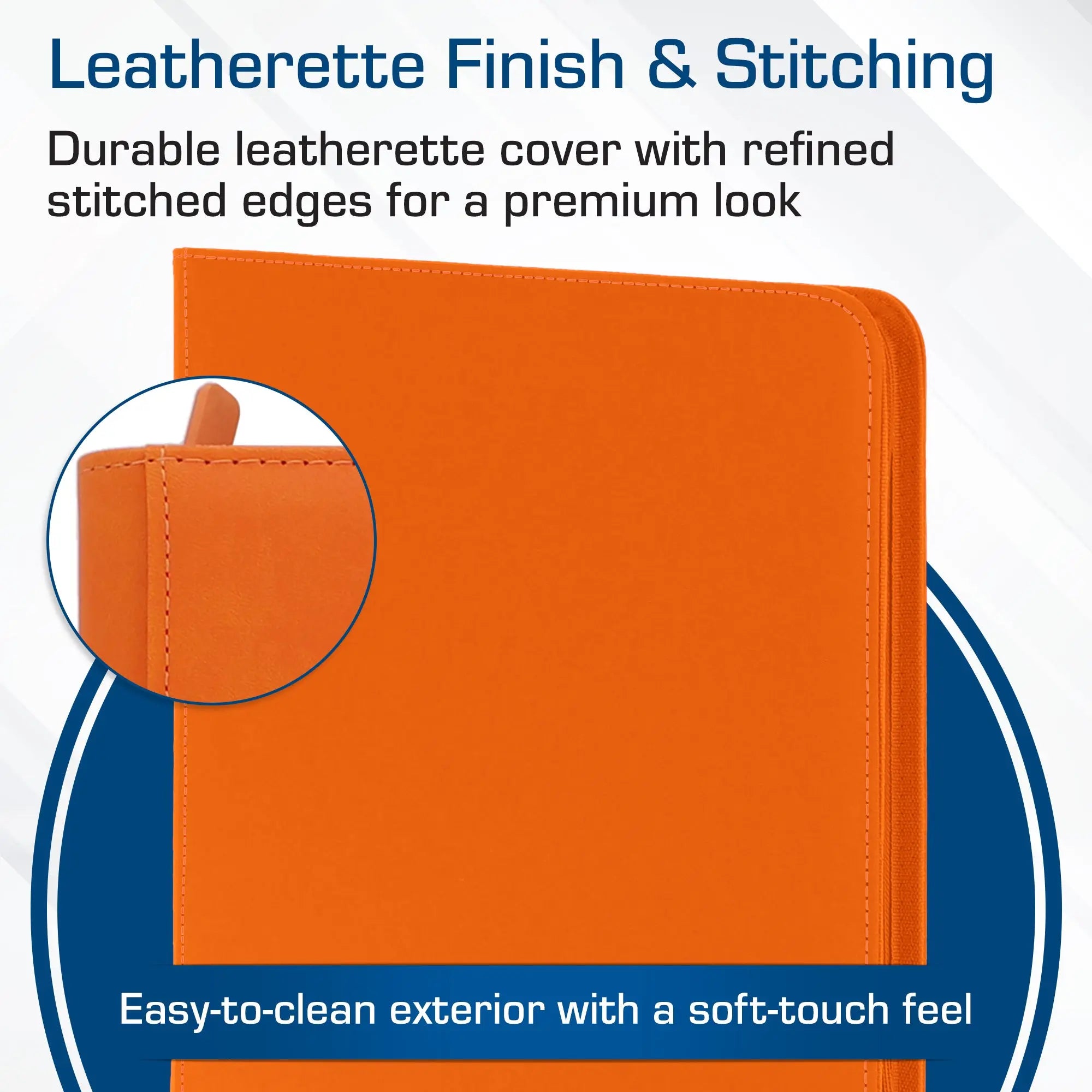 Z-Folio 12-Pocket LX Album - Orange - K&N Gaming LLC