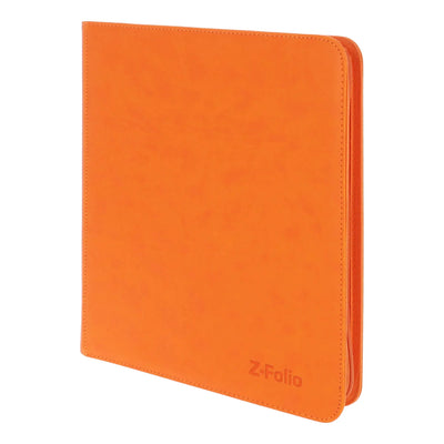 Z-Folio 12-Pocket LX Album - Orange - K&N Gaming LLC