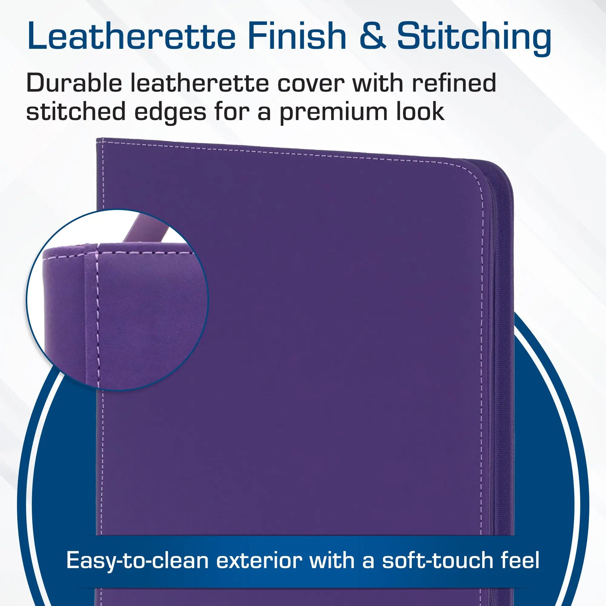Z-Folio 12-Pocket LX Album - Purple - K&N Gaming LLC