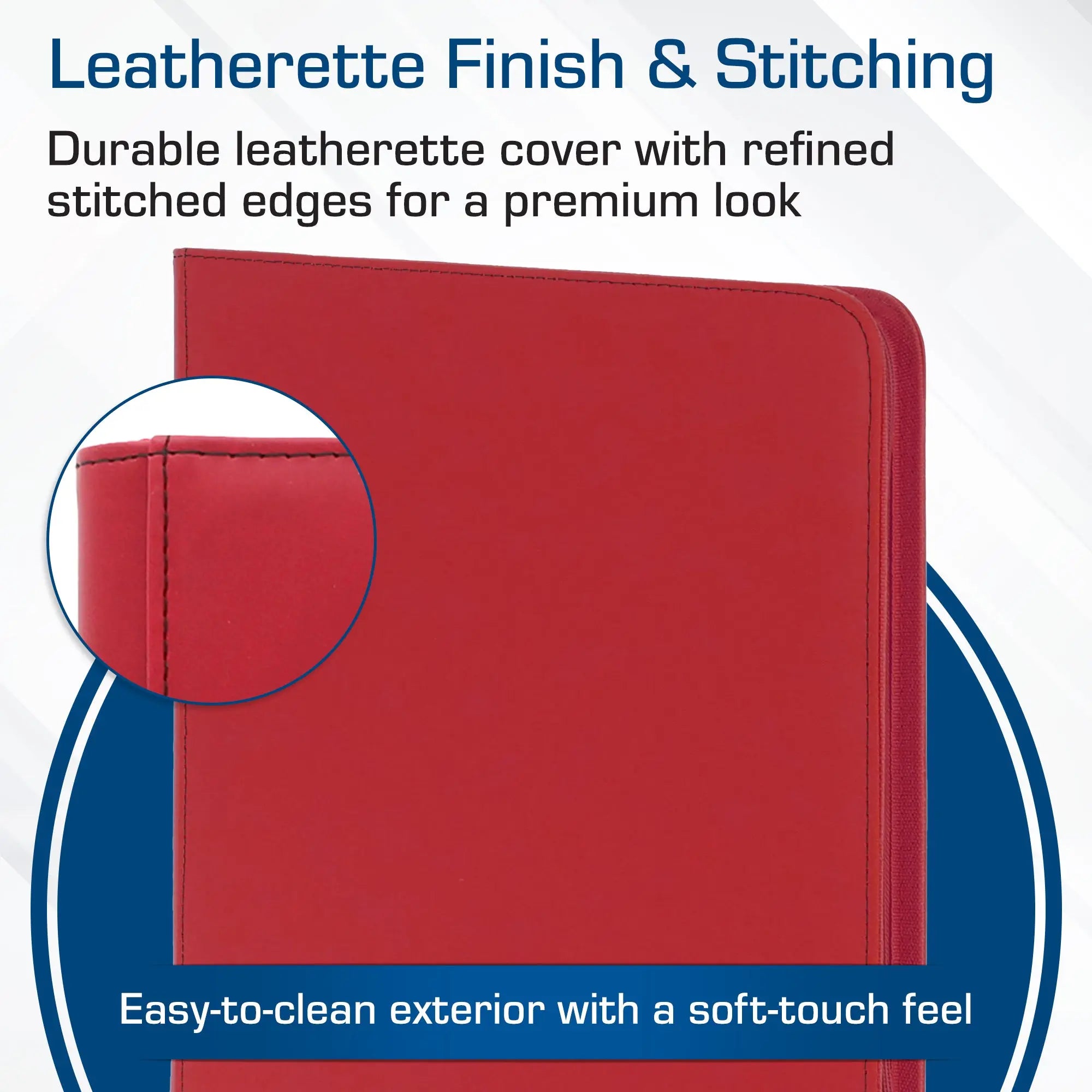Z-Folio 12-Pocket LX Album - Red - K&N Gaming LLC