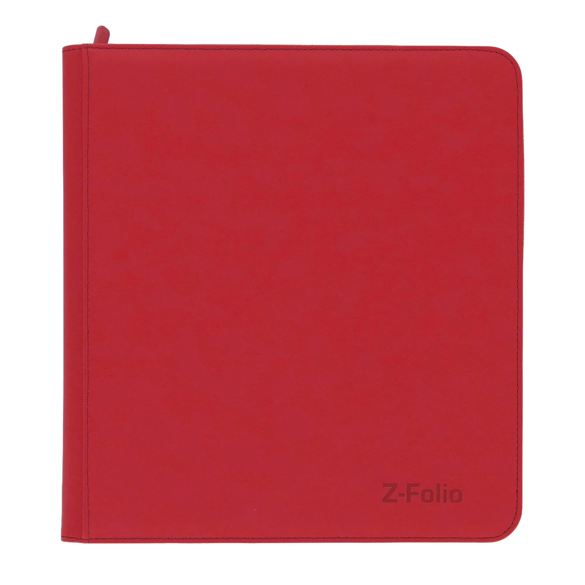 Z-Folio 12-Pocket LX Album - Red - K&N Gaming LLC