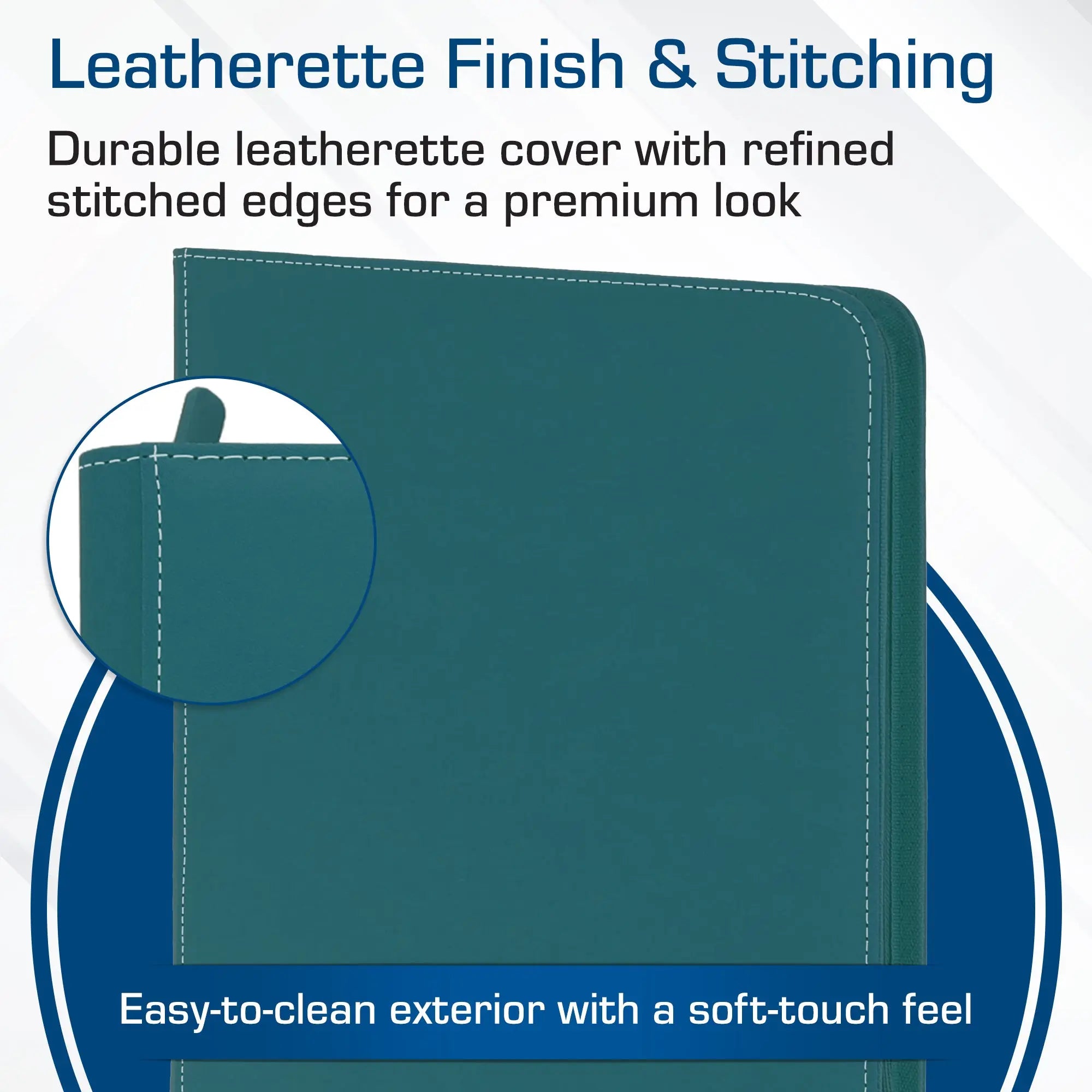 Z-Folio 12-Pocket LX Album - Teal - K&N Gaming LLC