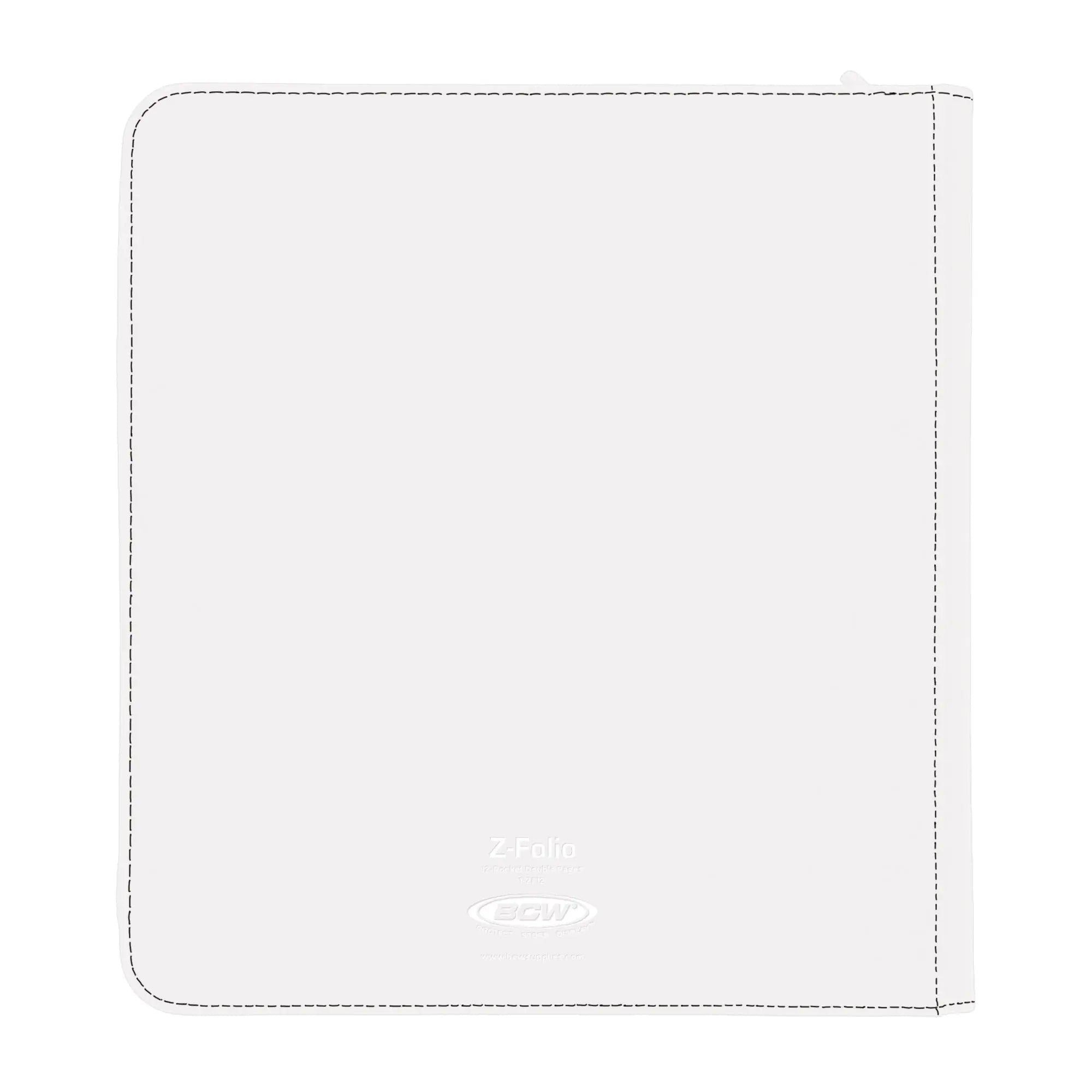 Z-Folio 12-Pocket LX Album - White - K&N Gaming LLC