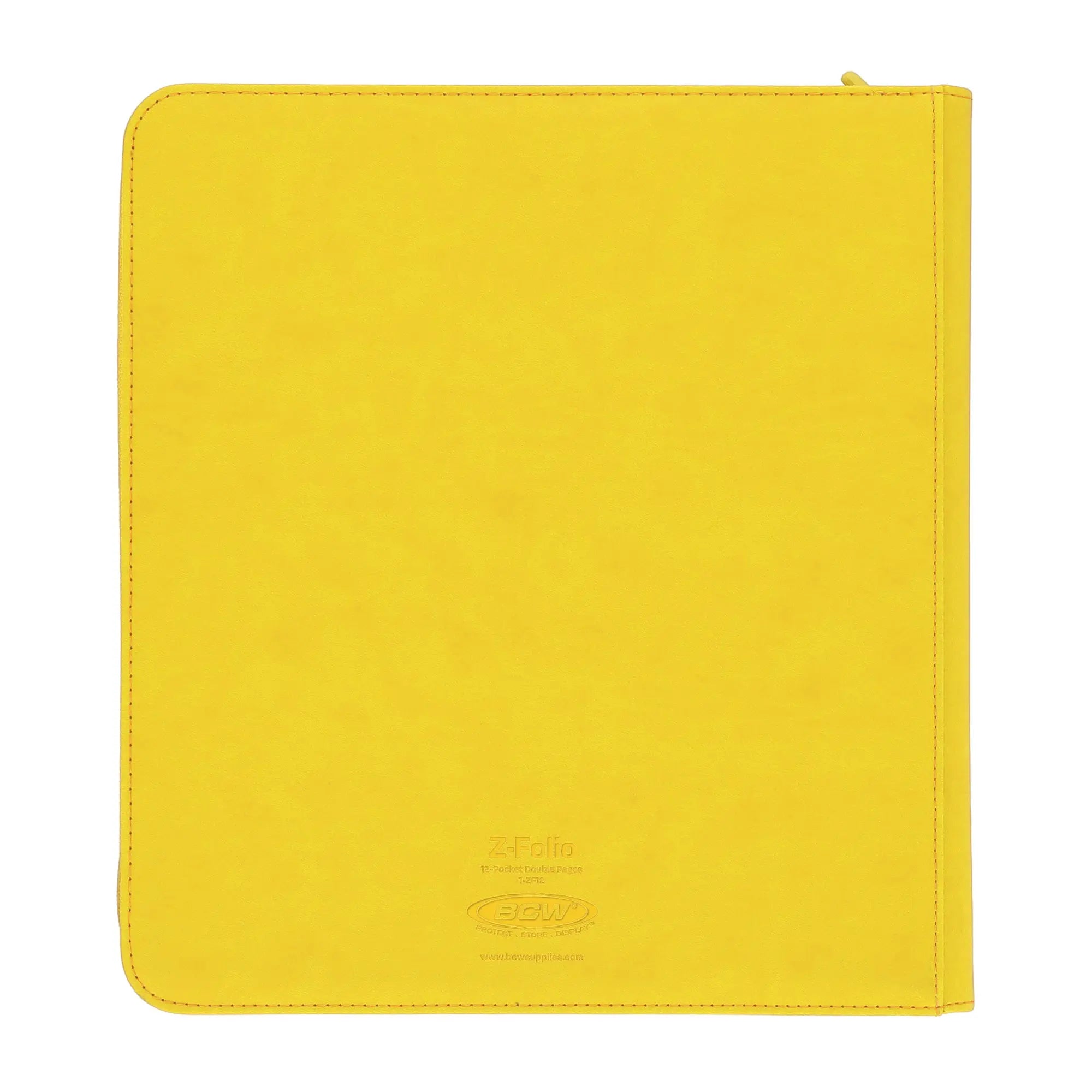 Z-Folio 12-Pocket LX Album - Yellow - K&N Gaming LLC