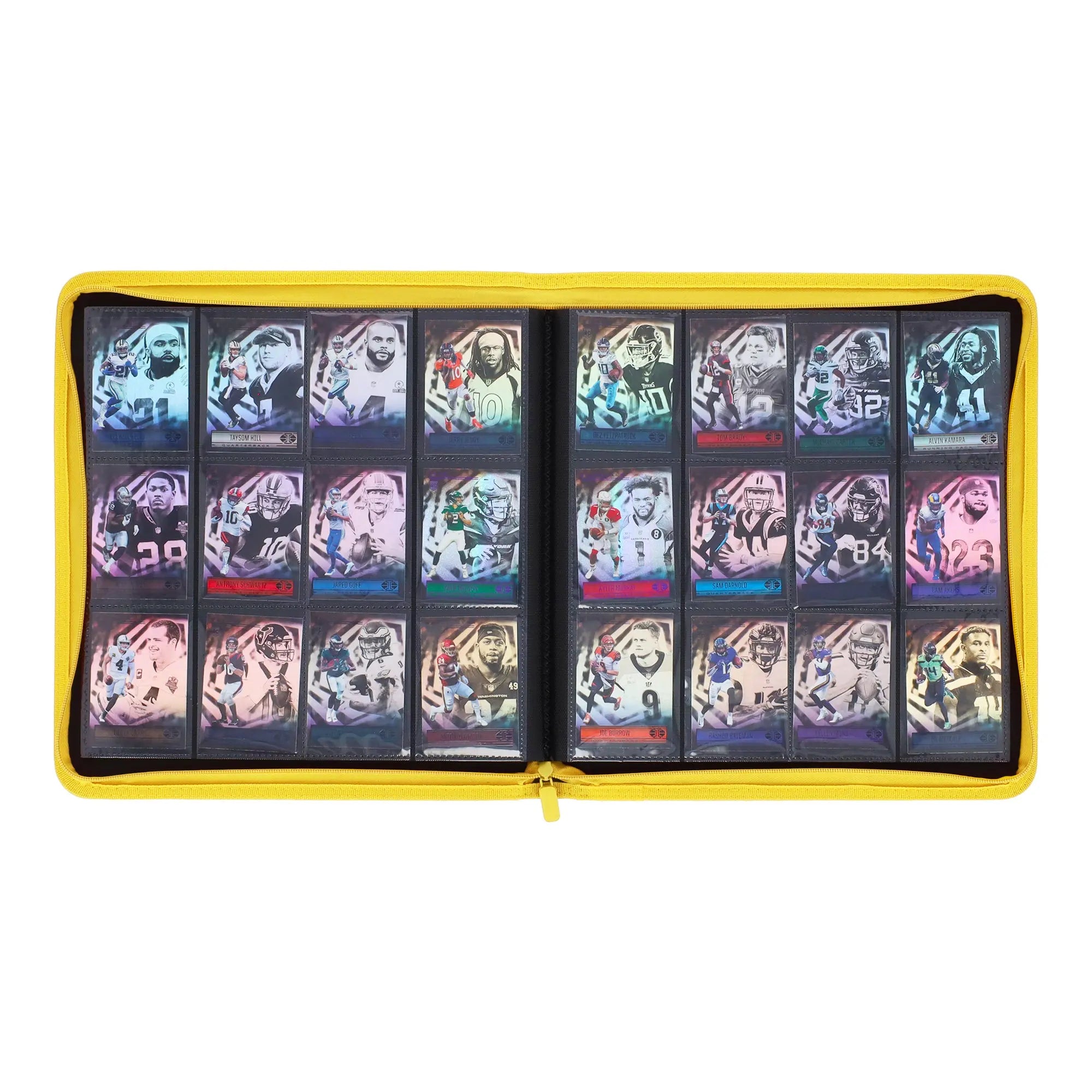Z-Folio 12-Pocket LX Album - Yellow - K&N Gaming LLC