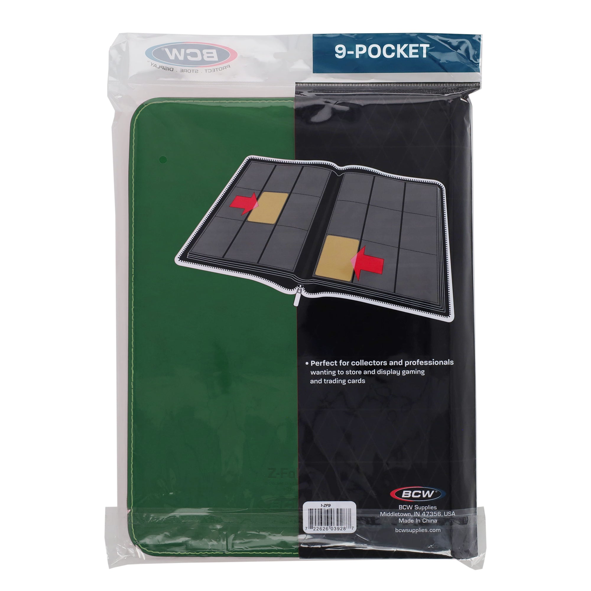 Z-Folio 9-Pocket Album - Green