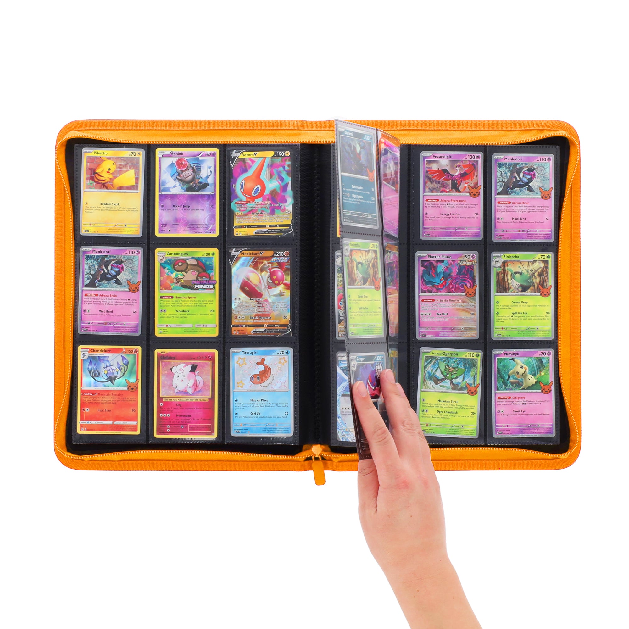 Z-Folio 9-Pocket Album - Orange