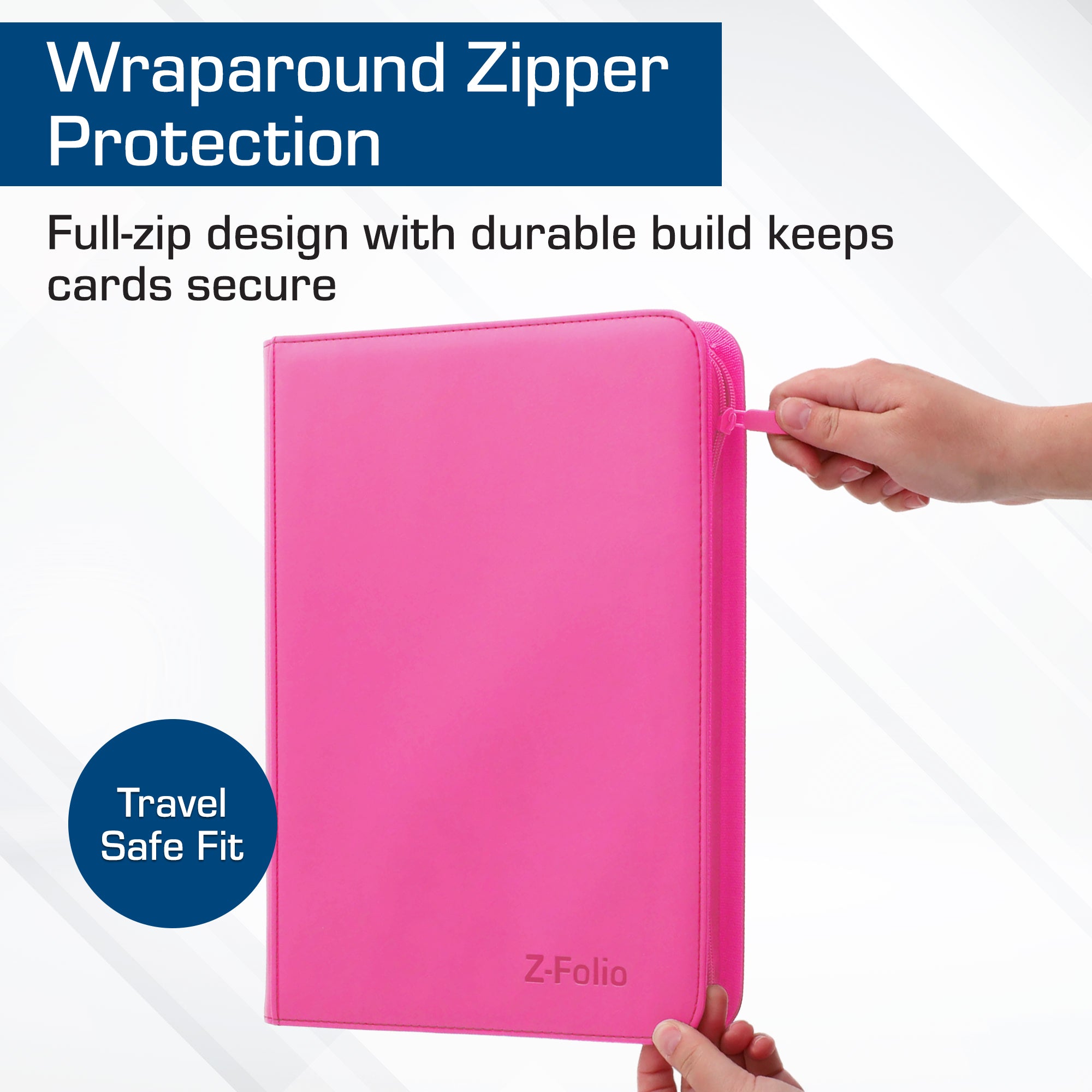 Z-Folio 9-Pocket Album - Pink