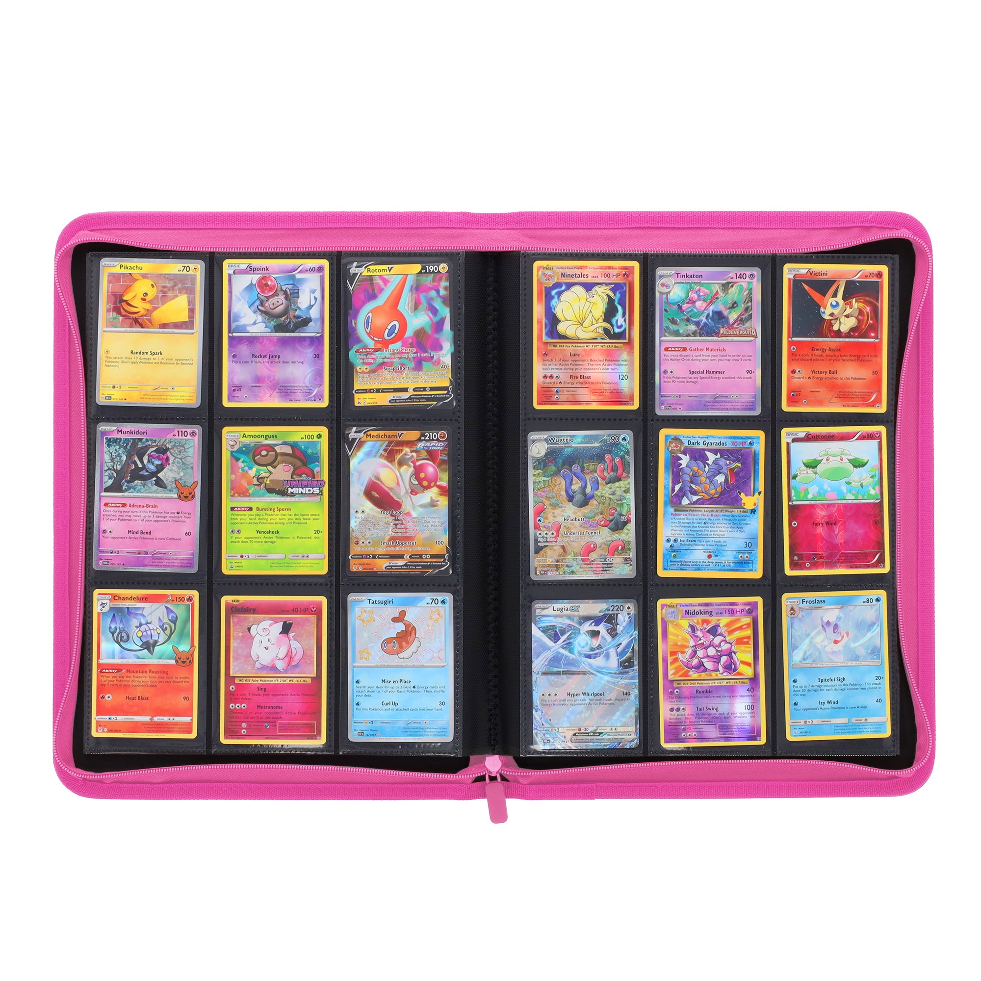 Z-Folio 9-Pocket Album - Pink