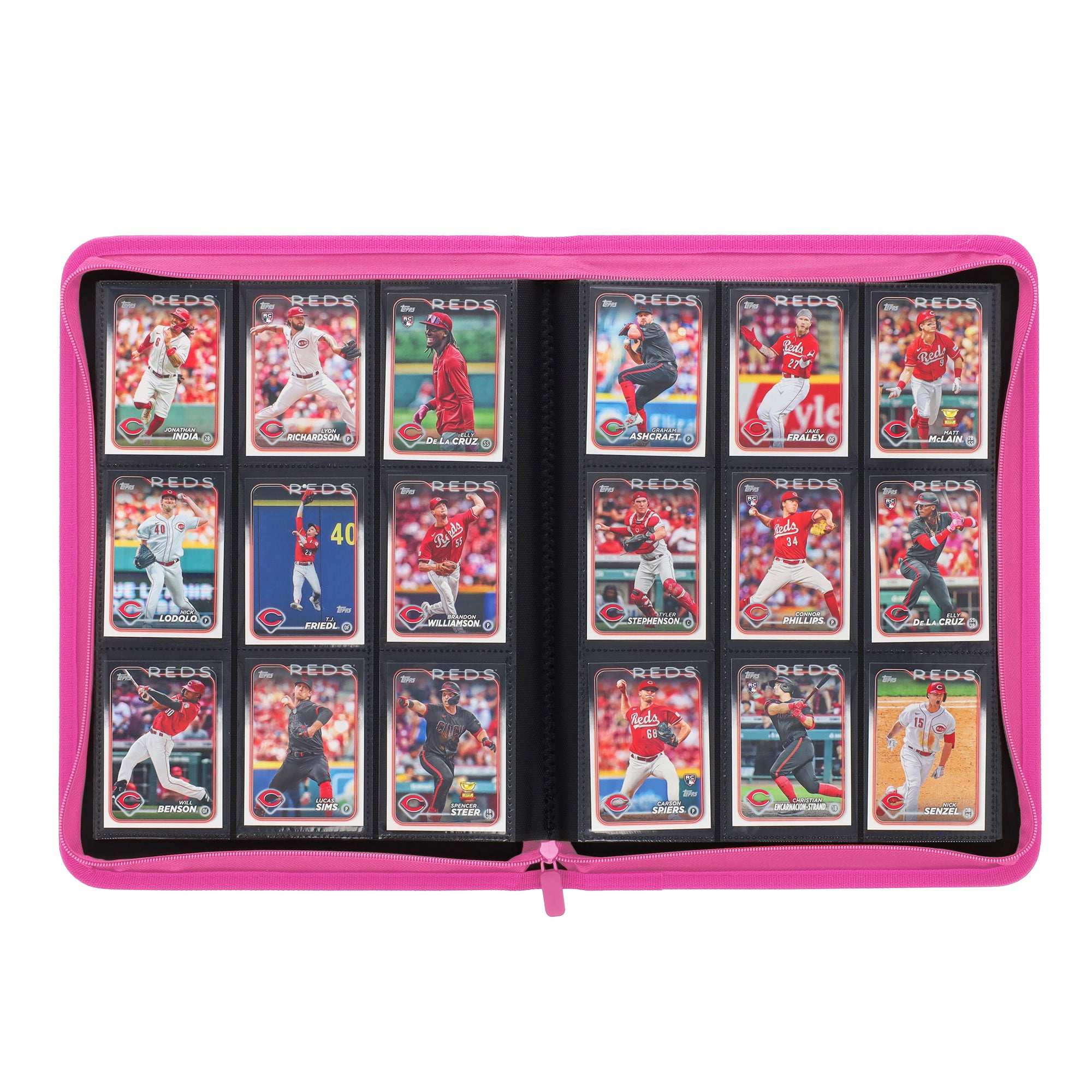 Z-Folio 9-Pocket Album - Pink