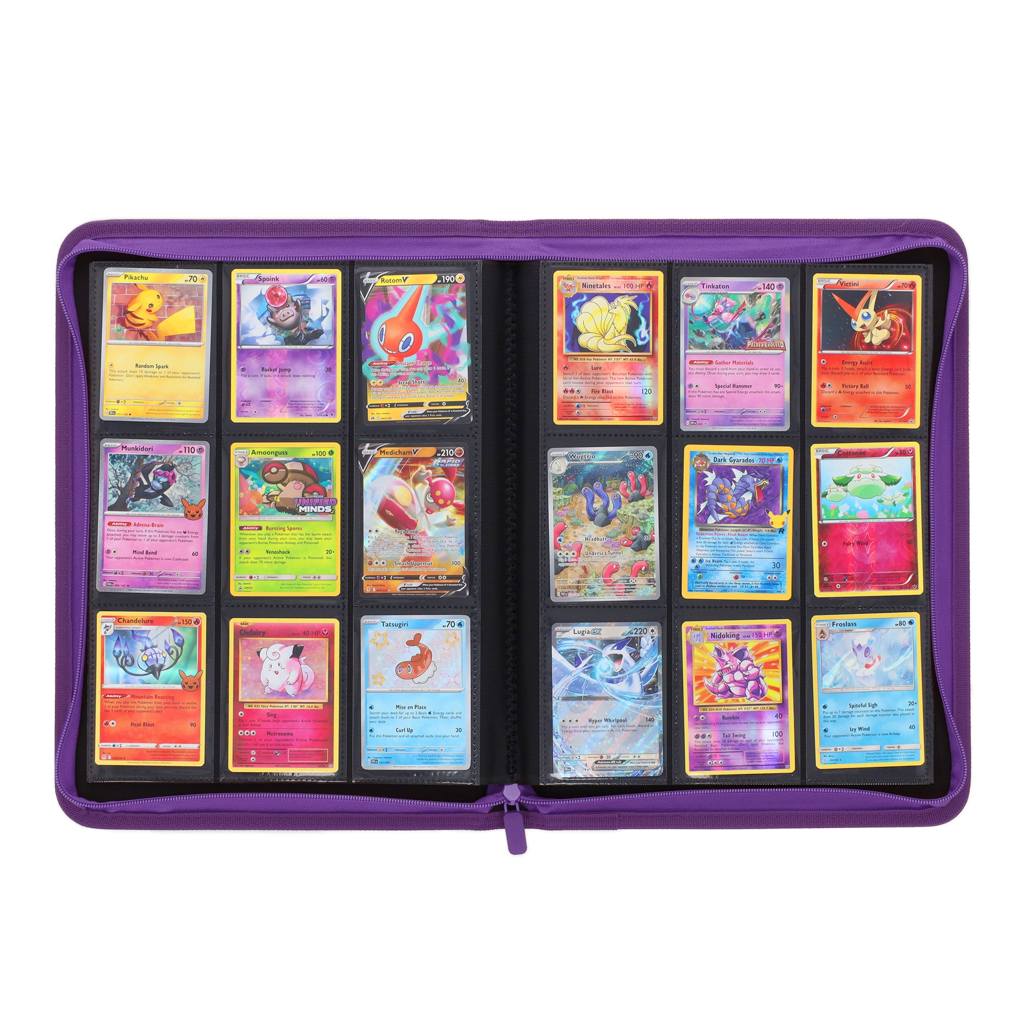 Z-Folio 9-Pocket Album - Purple