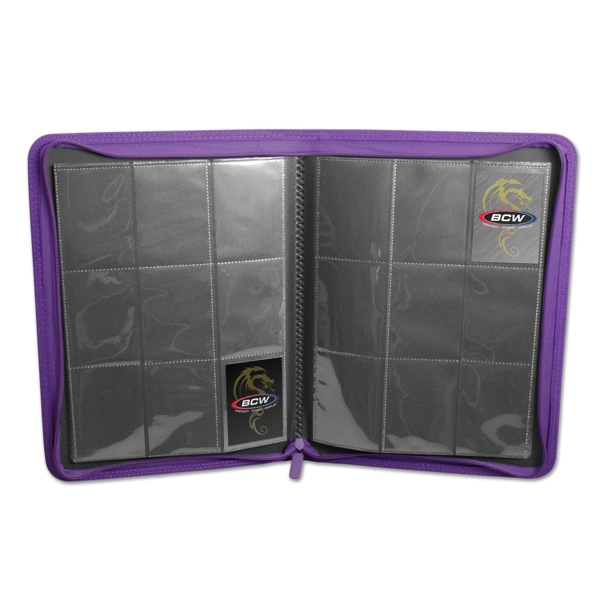 Z-Folio 9-Pocket Album - Purple