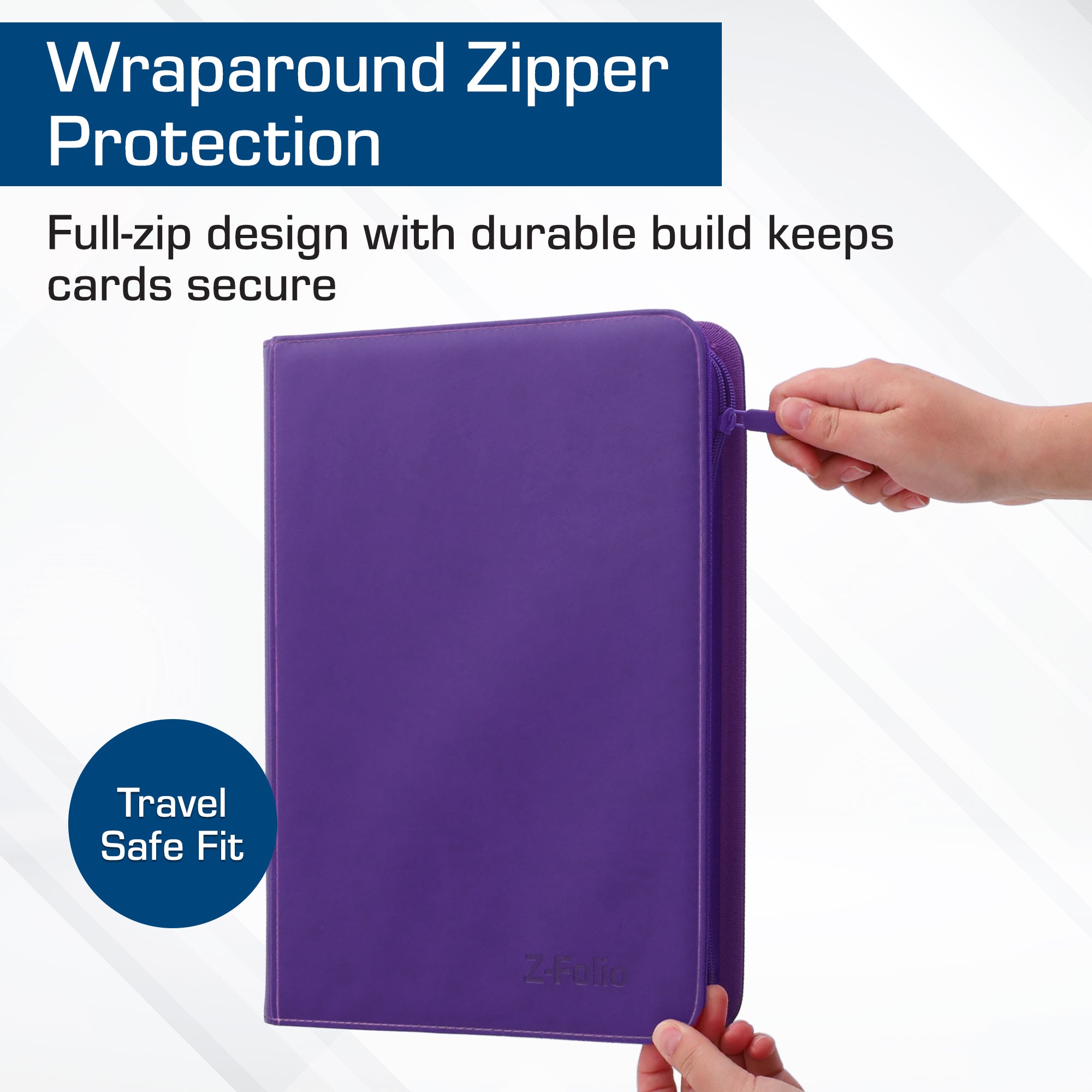 Z-Folio 9-Pocket Album - Purple
