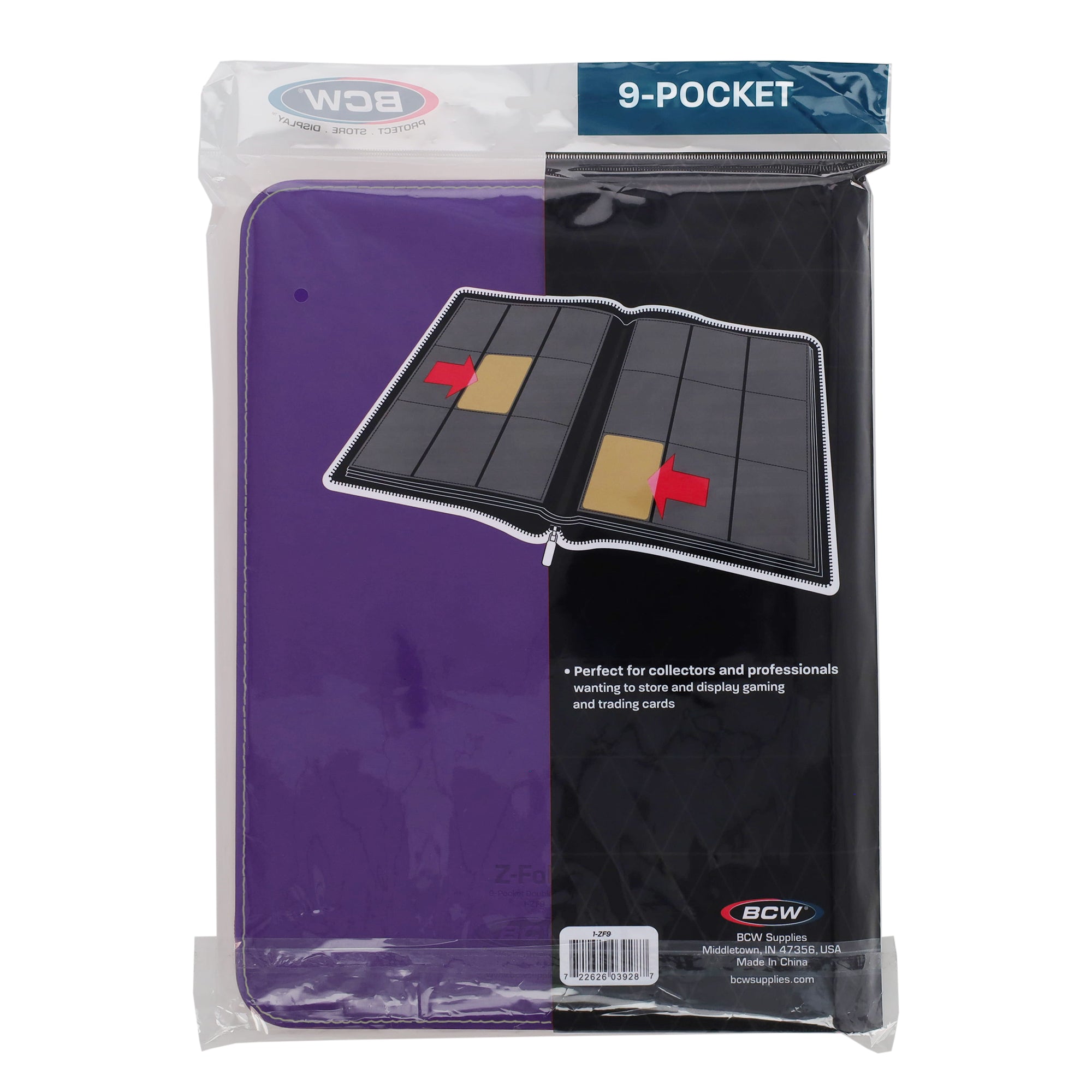 Z-Folio 9-Pocket Album - Purple