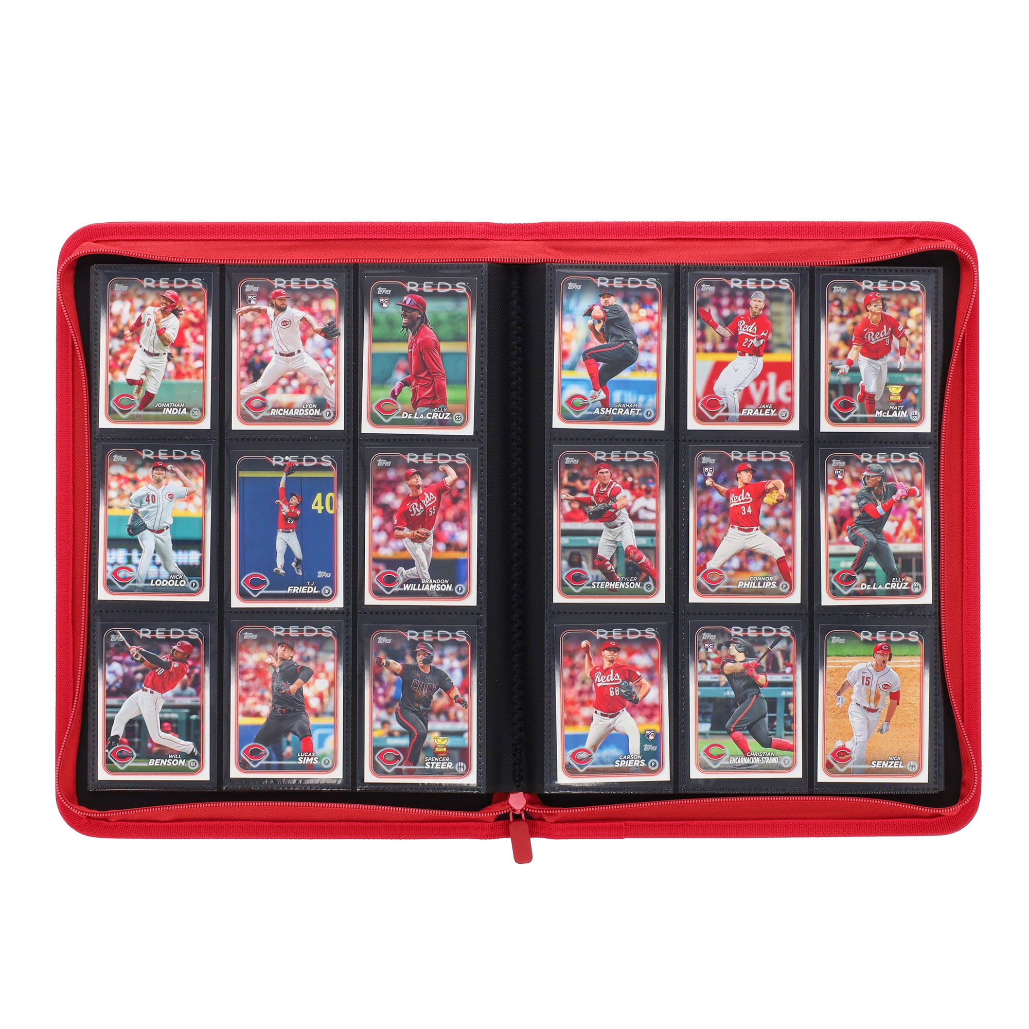 Z-Folio 9-Pocket Album - Red