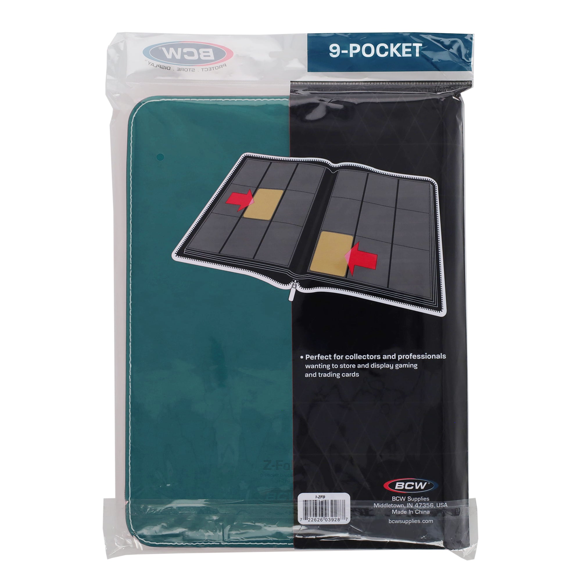 Z-Folio 9-Pocket Album - Teal