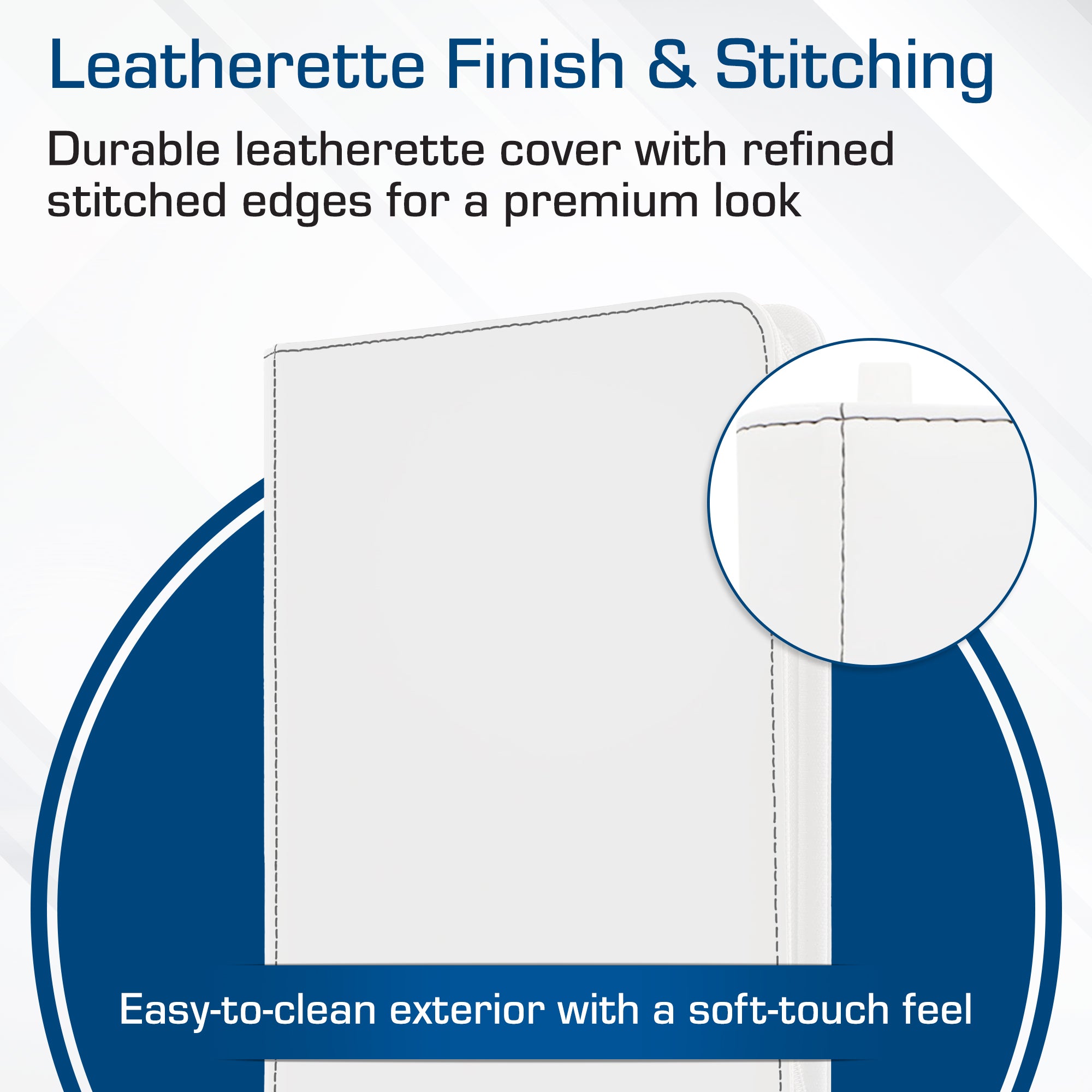 Z-Folio 9-Pocket Album - White