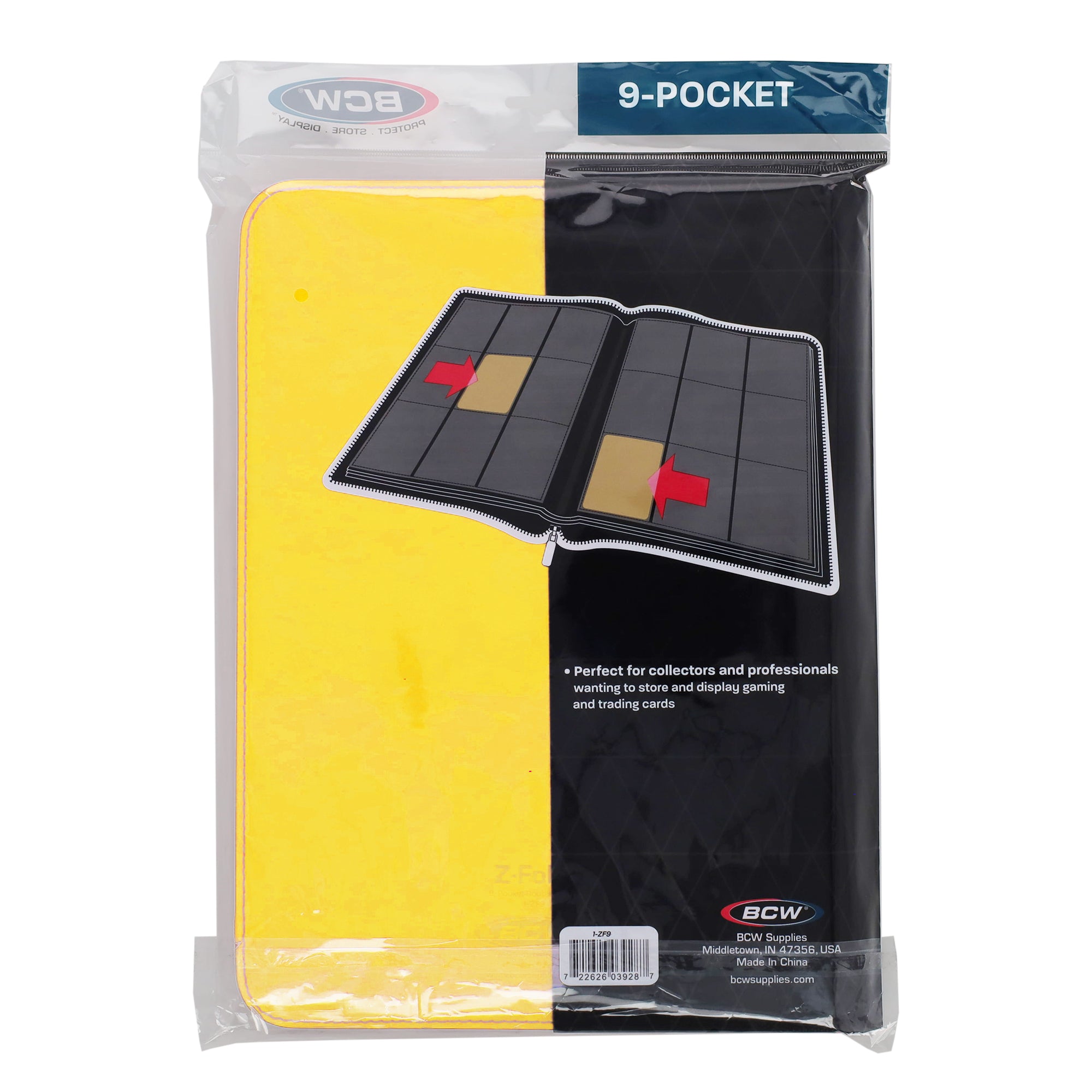 Z-Folio 9-Pocket Album - Yellow
