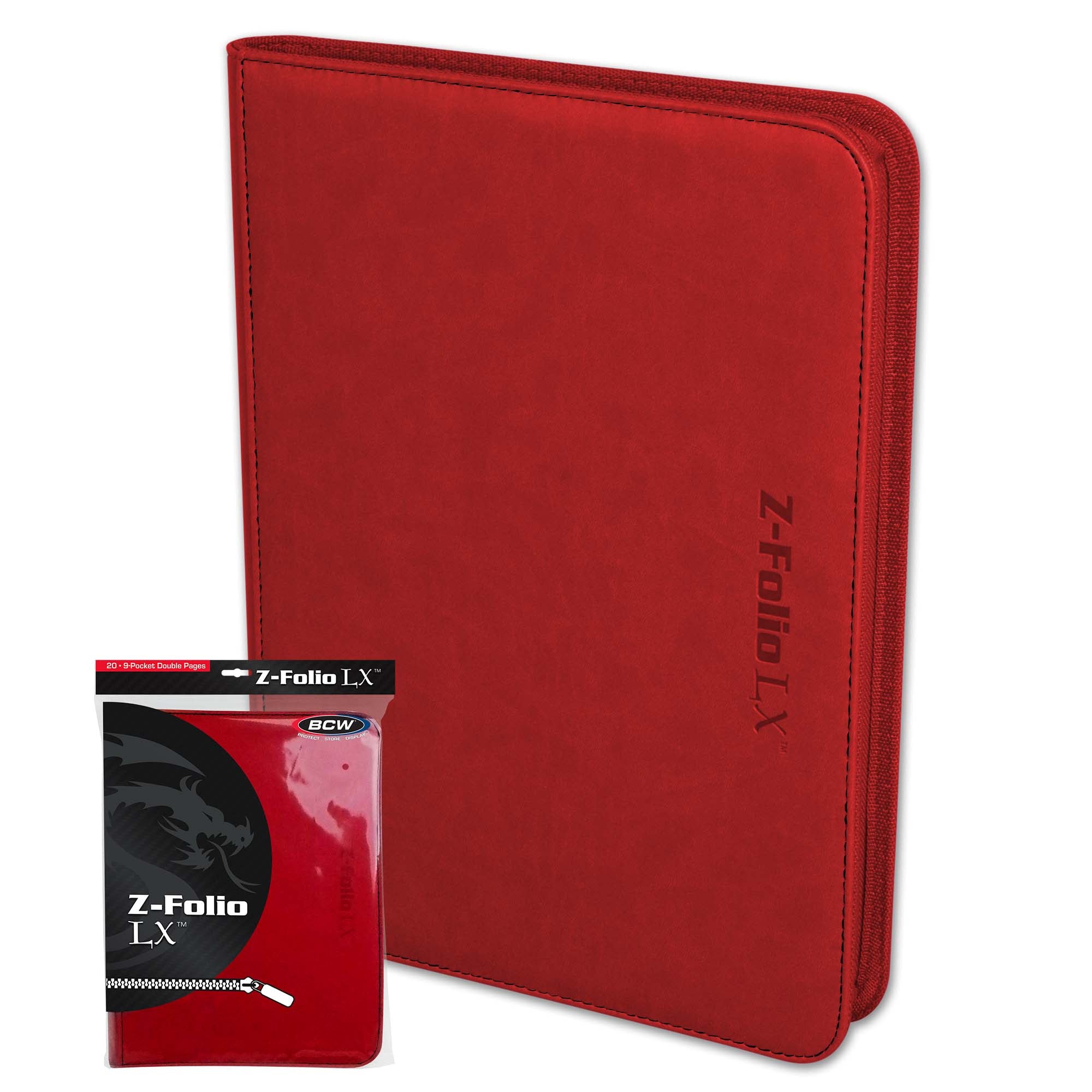 Z-Folio 9-Pocket Album - Red